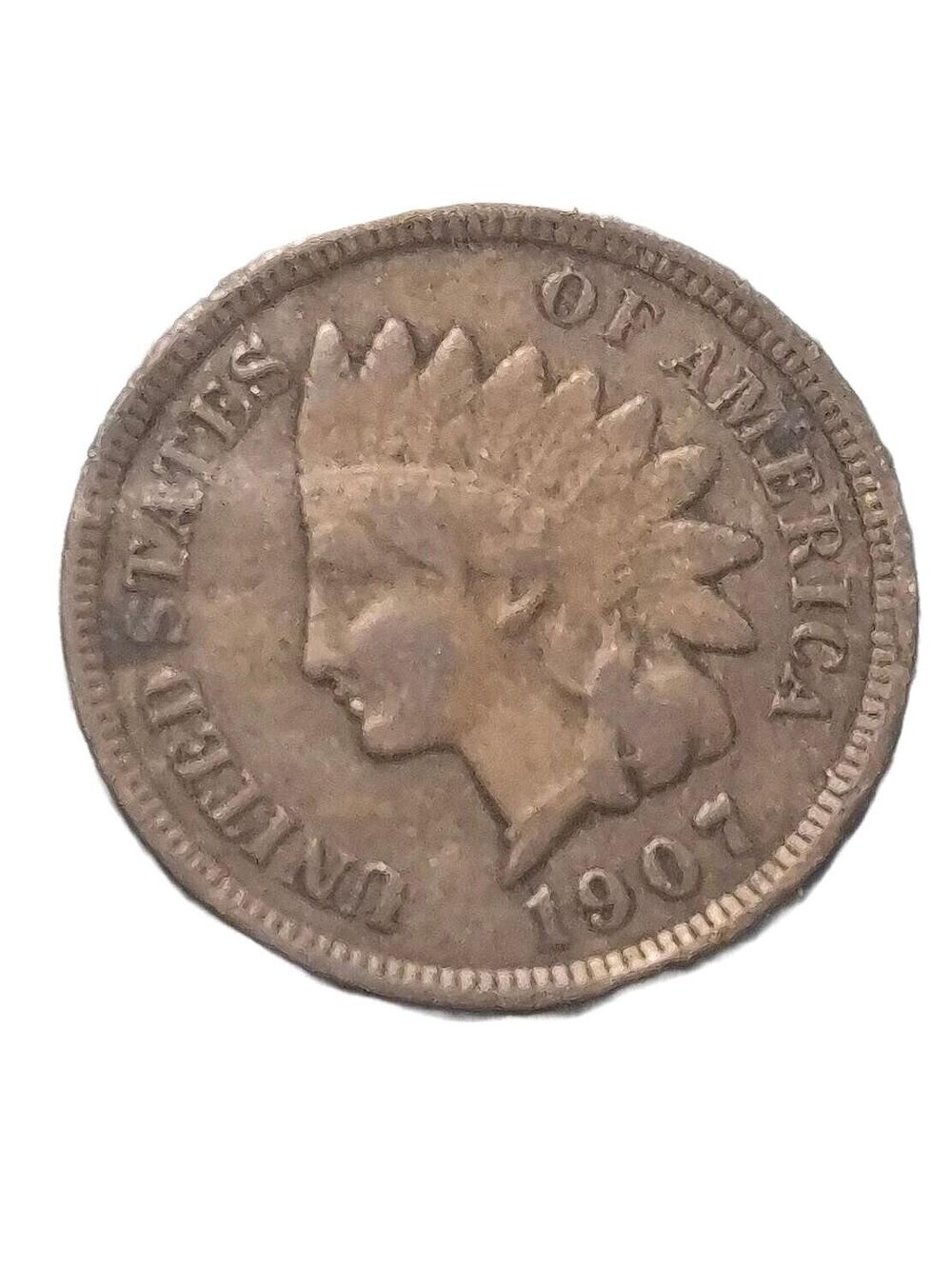 1907 Indian Head Penny #303